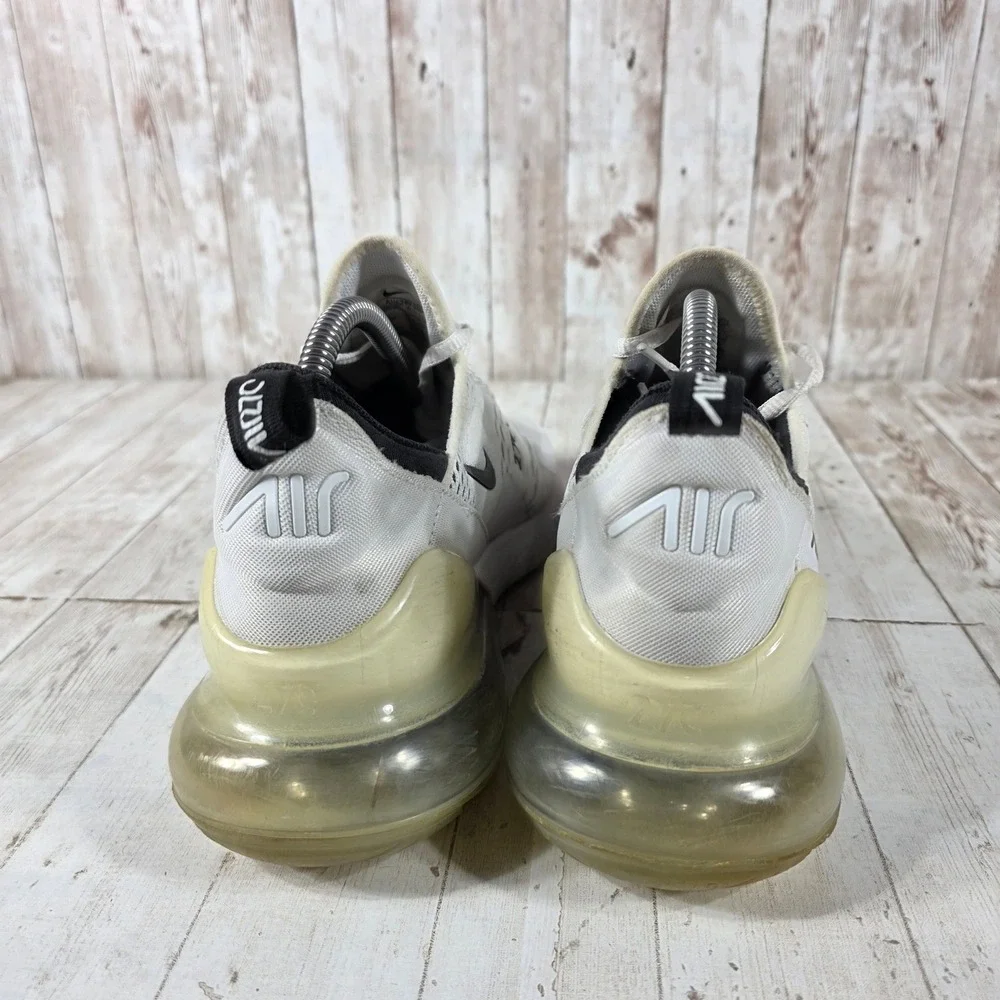 Nike Air Max 270 Womens White Black Sneakers AH6789-100 Size 9.5